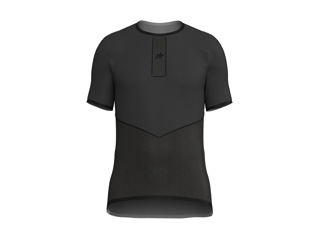 Assos EQUIPE Spring Fall Skin P1 kortärmad baselayer herr svart