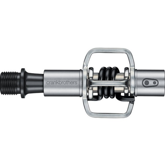 Crankbrothers eggbeater 1 pedalset, silver