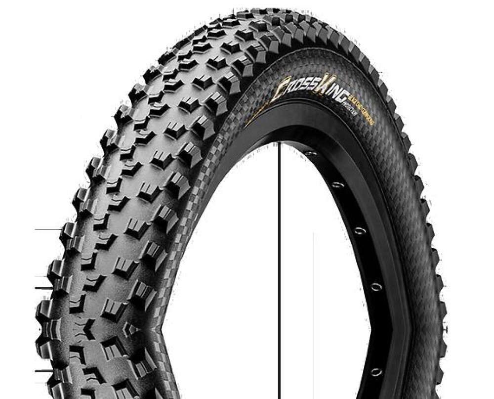 Continental Cross King 2.2 Protection Faltreifen – 55-559 (26x2.2'), Bernstein – Allrounder Für Trekking & Wettkampf