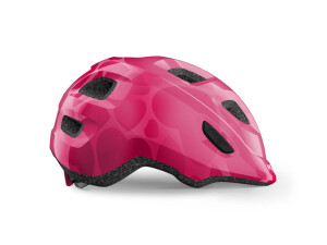 Met Hooray barncykelhjälm rosa/hjärtan