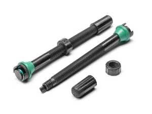 AbsoluteBlack Aether Carbon ultralätta tubelessventiler 50 mm svarta