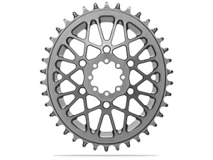 AbsoluteBlack ovalt framdrev 40 tänder 8-bult SRAM AXS titan