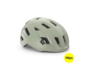 MET E-Mob MIPS cykelhjälm moss grey