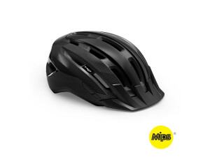 Met Downtown MIPS cykelhjälm crossover svart