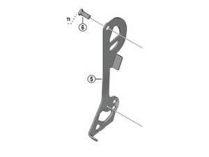 Shimano Cues innerplatta SGS till bakväxel modell RD-U8050