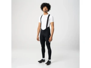 AGU Warm Performance bibtights med hängslen svart herr