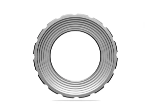 AbsoluteBlack centerlock-låsring för bromsskivor 15/20 mm genomgående axel titan