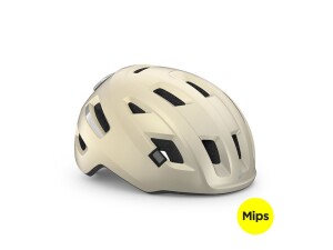 MET E-Mob MIPS cykelhjälm vanilla ice