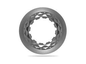 AbsoluteBlack Centerlock-låsring för bromsskivor 12 mm genomgående axel titan