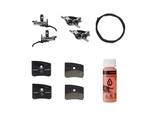 Shimano XTR bromsset höger och vänster uppgraderingskit 4-kolvs BL-M9220 och BR-M9220