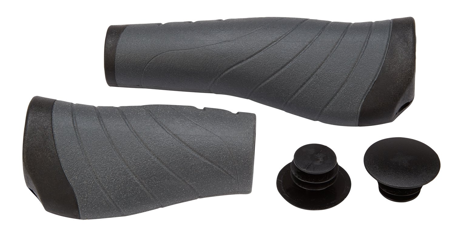 XLC Grips ergonomiska handtag med plats för vridhandtag